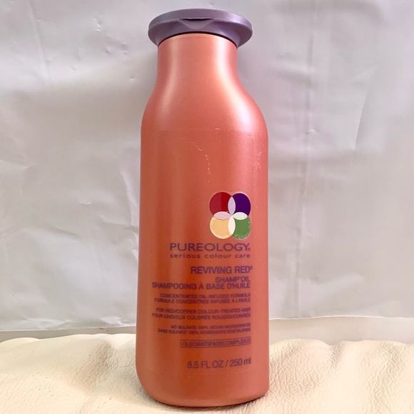 Pureology Reviving Red Shampoo Shamp’Oil 8.5 fl oz 250ml NEW Discontinued - Picture 1 of 2